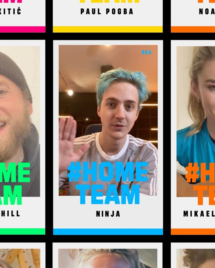 adidas - @Ninja continues streaming, making content and spending time with his own #hometeam.​⁣
​⁣
Looking to have some fun and get creative at home? Sign up now at link in bio or head to adidas.com/h...