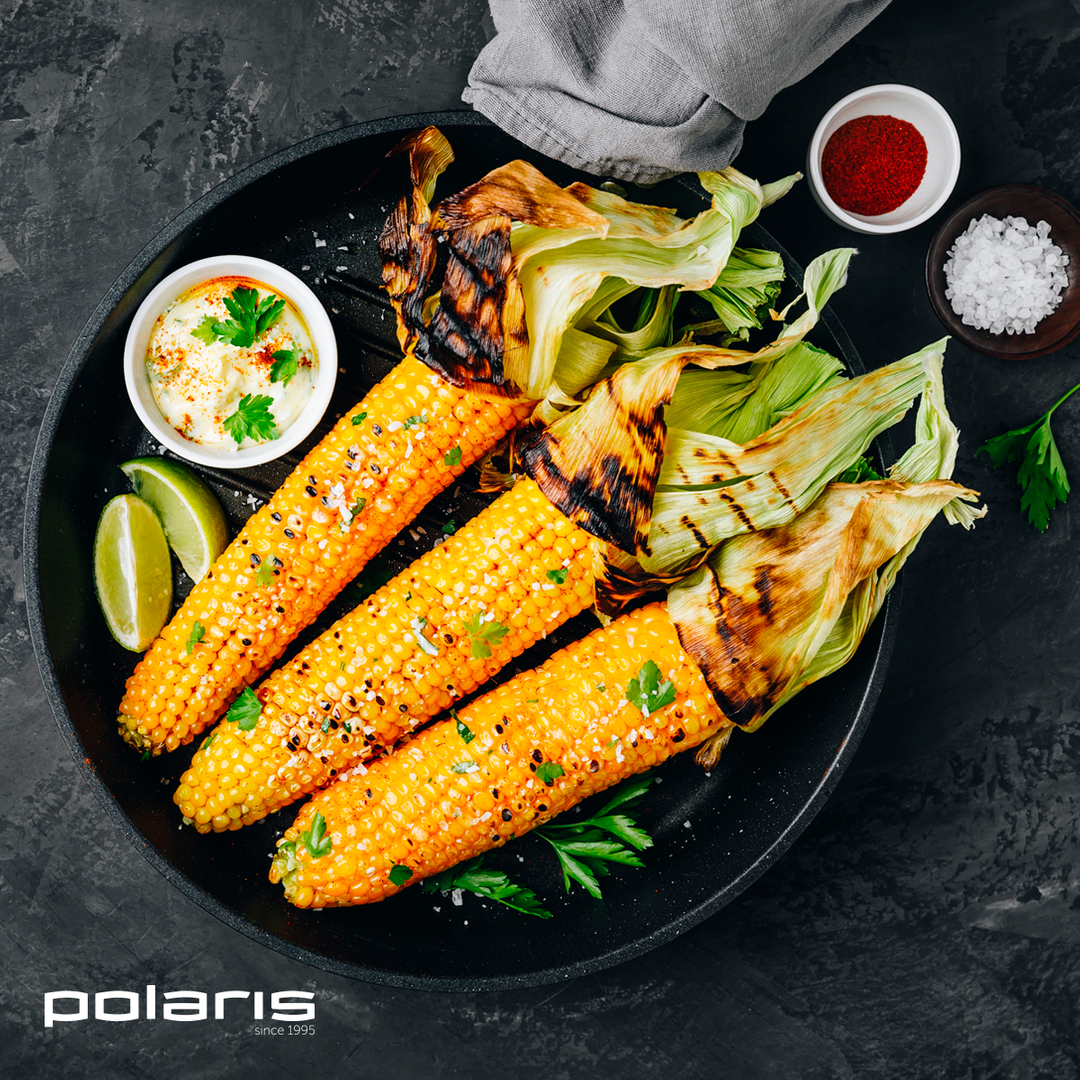 Бытовая техника Polaris - Два способа приготовить и очистить кукурузу за 5 минут!
⠀
1. Положите в микроволновку початок, не очищенный от листьев. Поставьте таймер на 5 минут и выберите максимальную мо...