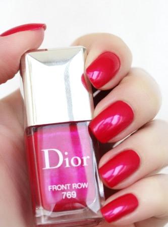 Лак для ногтей Dior Vernis 769 Front Row Couture Colour Gel Shine And Long Wear Nail Lacquer - отзыв4 Лак для ногтей Dior Vernis 769 Front Row Couture Colour Gel Shine And Long Wear Nail Lacquer