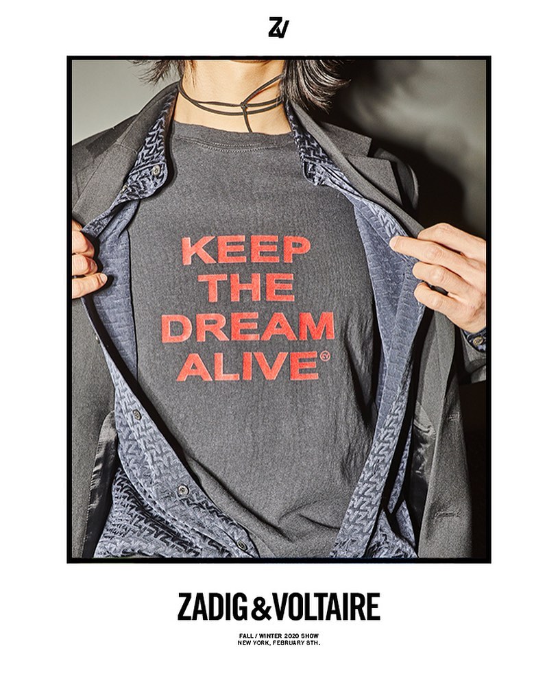 Zadig&Voltaire Officiel - New FW20 campaign: INSIDE ZADIG ⚡️Come backstage ! #zadigetvoltaire #zvinitiale