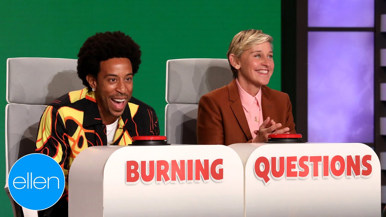 Ludacris Answers Ellen's 'Burning Questions'
