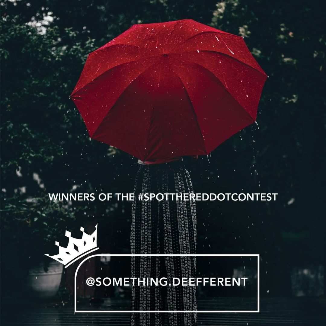 Soch - Announcing the winners of the #SpotTheRedDotContest! 

Congratulations @something.deefferent  DM us your details!