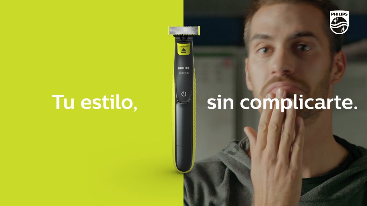 Philips OneBlade. Tu estilo sin complicarte.