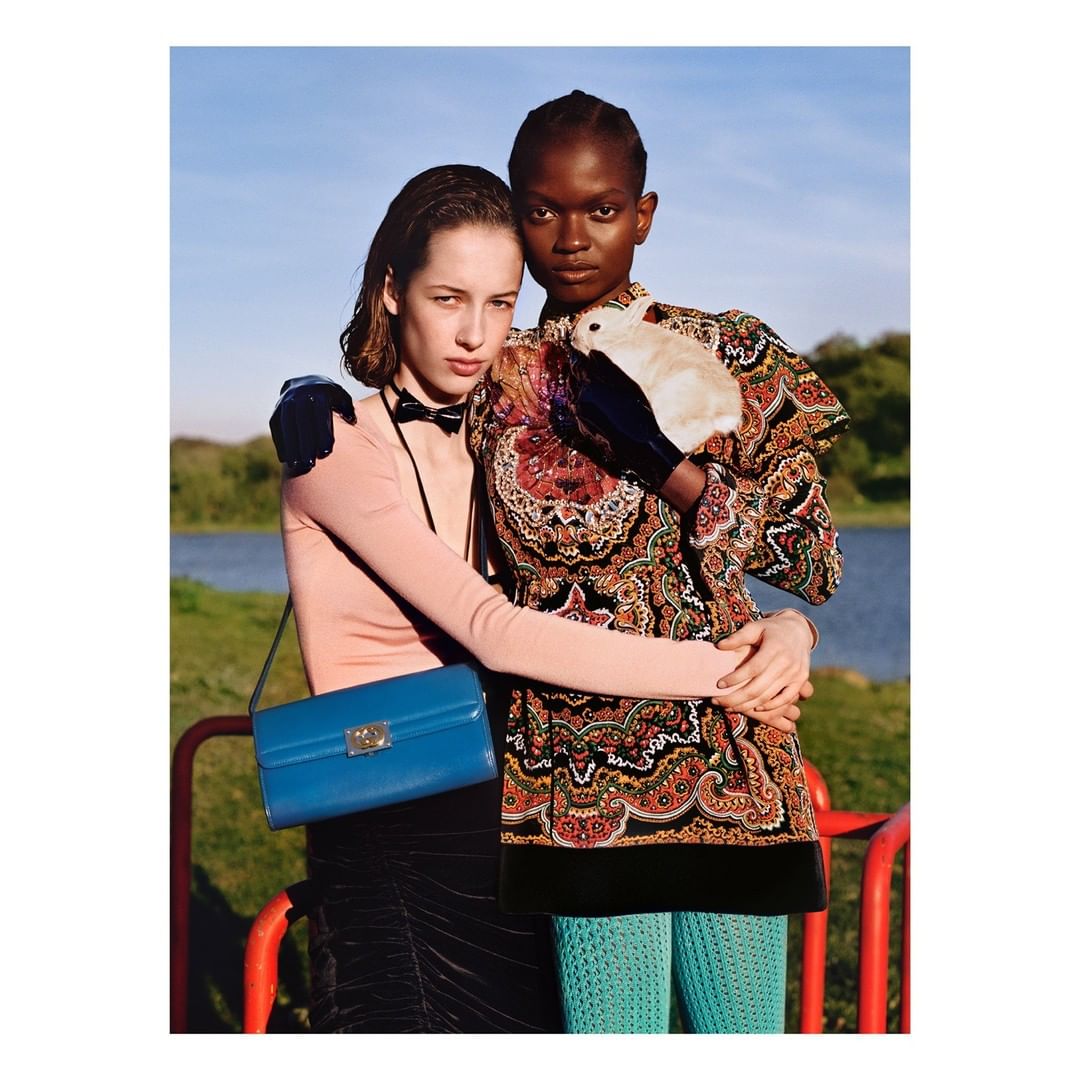 Gucci - Recurring motifs of @alessandro_michele’s collections, animals and a childlike imagination are themes conveyed in a series of portraiture vignettes depicting the beauty and the personalities o...