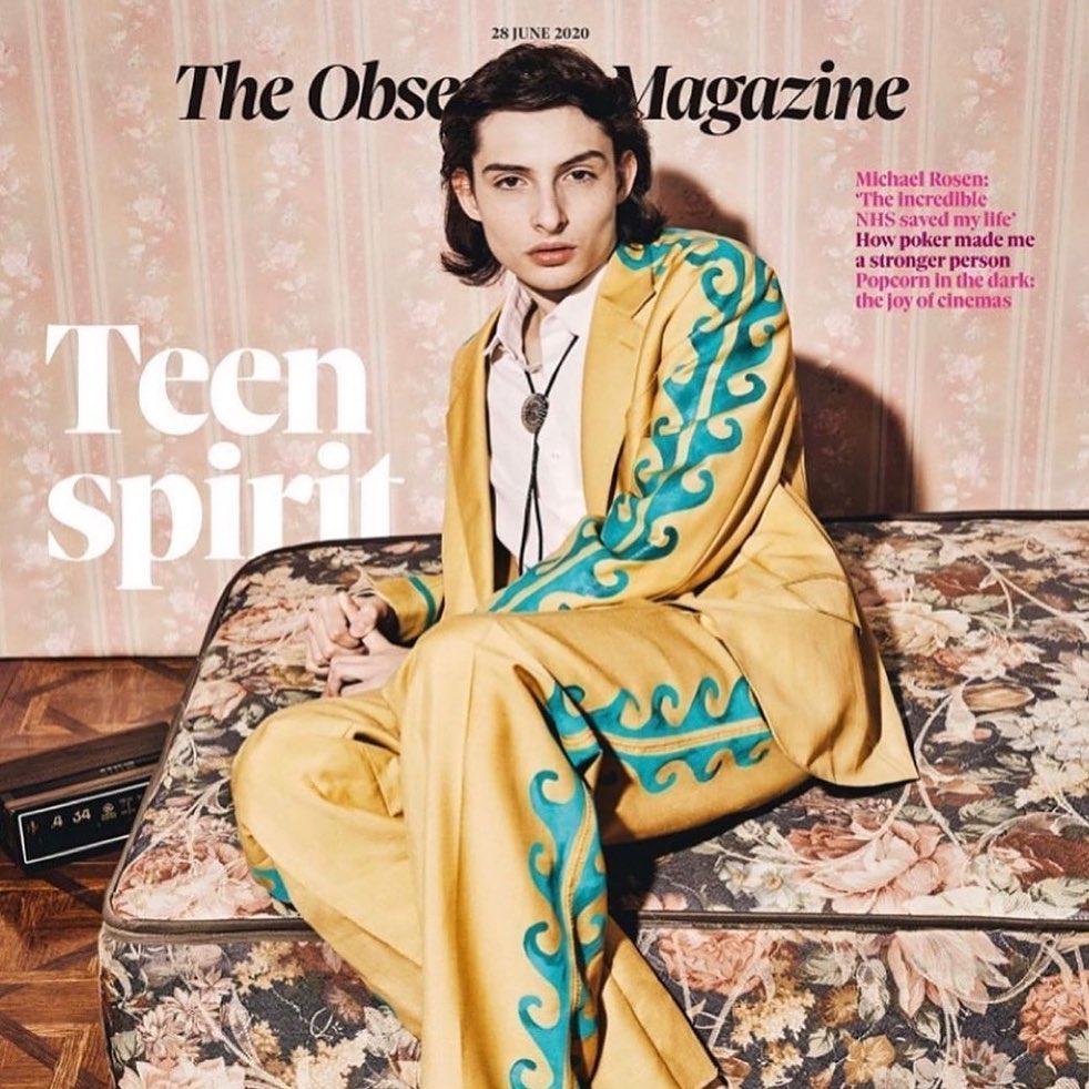 LANVIN - @finnwolfhardofficial shot by @daniellelevitt in #LanvinSS20 for the cover of @obsmagazine. 
Styling by @thegriceisright 
#Lanvin