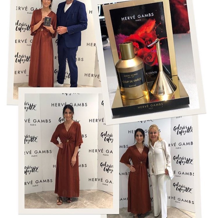 Herve Gambs - PR event at @galerieslafayetteistanbul to launch @hervegambs perfumes 😜
It was great.
Thanks to my local partner for this wonderful organisation 
#hervegambs #istanbul #galerieslafayette...