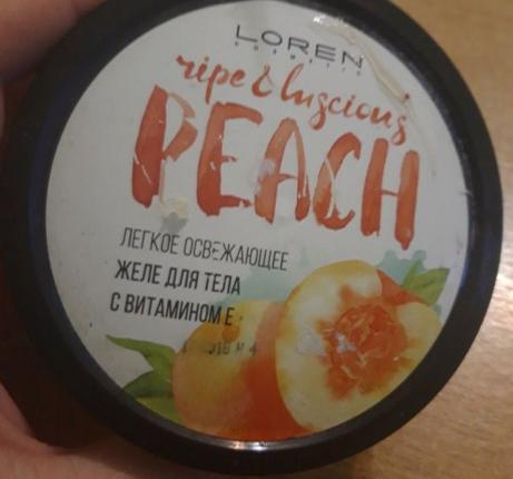 Отзыв о Желе для тела Loren Cosmetic Персик от Инесса  - отзыв