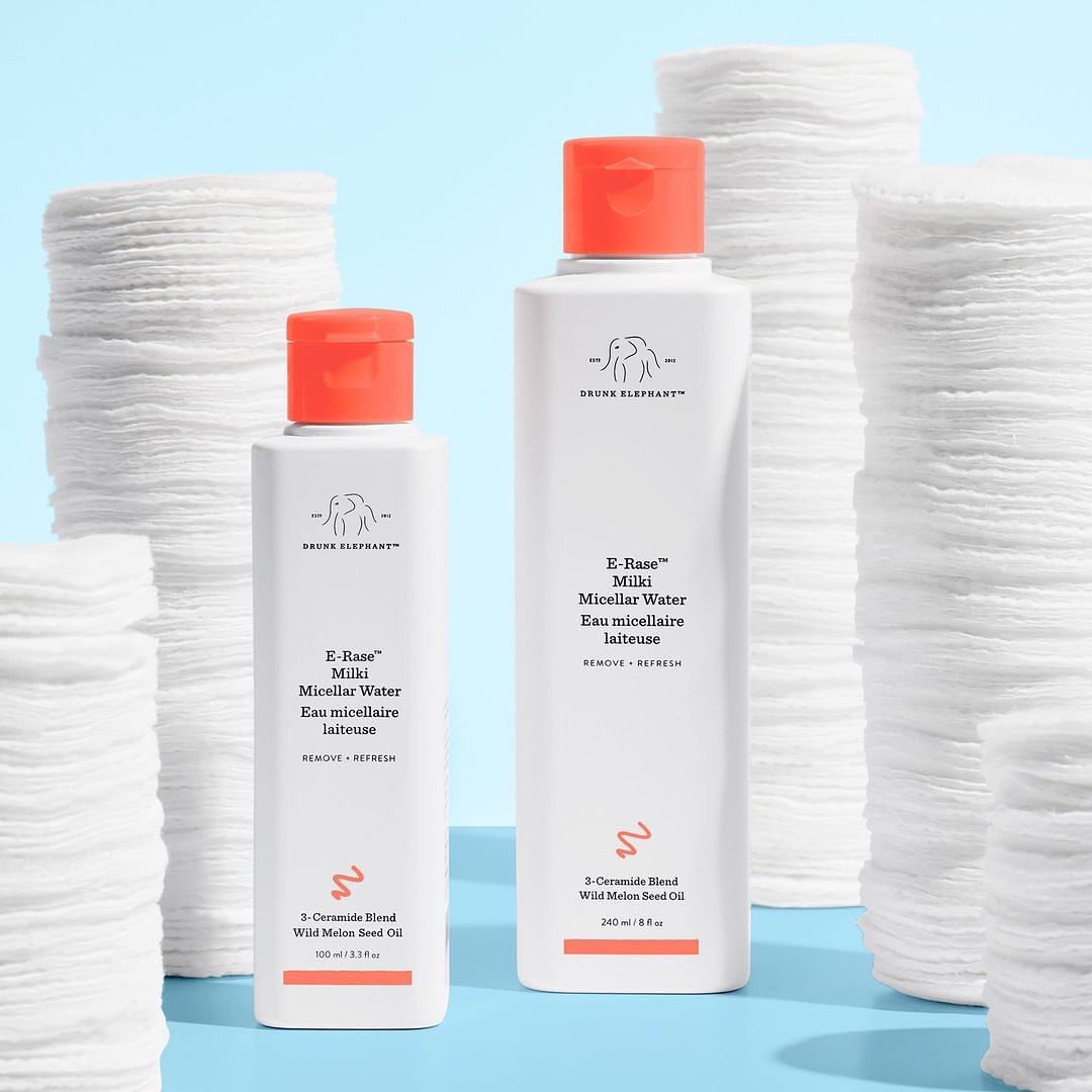 Sephora - From our friends at @drunkelephant: Think of Milki Micellar as your skin's pick-me-up. Here's how to use it to go from a stressful meeting to your virtual happy hour (or date!) 😬​
​
Apply Mi...