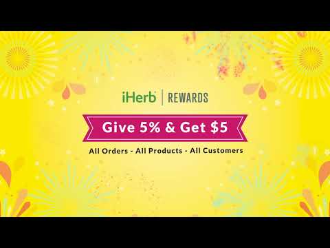 iHerb Rewards: Give 5%, Get $5