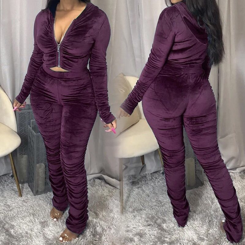 Whatlovely - Velvet Ruched Hoodie & Pants Set🔍Search 'GEX9077' link in bio.

#instagood #fashion #style #instafasion #beauty #standout #ootd #bestoftoday #onlineshopping #BoutiqueShopping #womenswear...