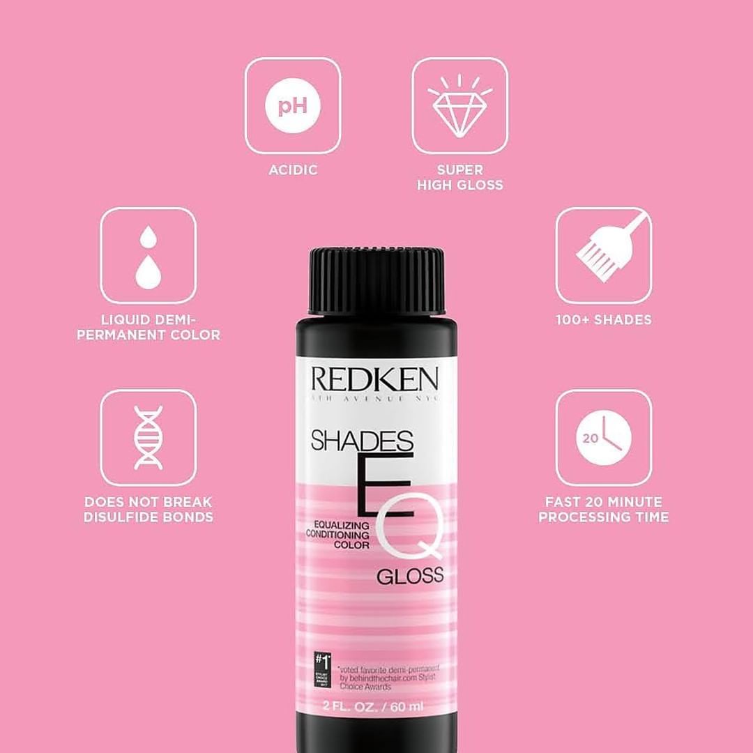 Redken - The original acidic, liquid demi-permanent haircolor. Have you met Shades EQ Gloss? 
 
Tell us your favorite thing about Shades EQ below.✨ 
 
#redkenshadeseq #haircolor #shadeseq #tintes #hai...