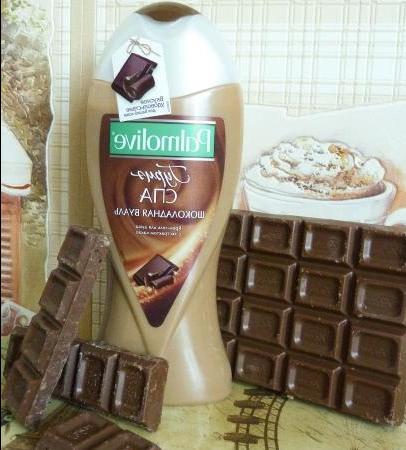 Cream shower gel Palmolive gourmet SPA chocolate veil - review
