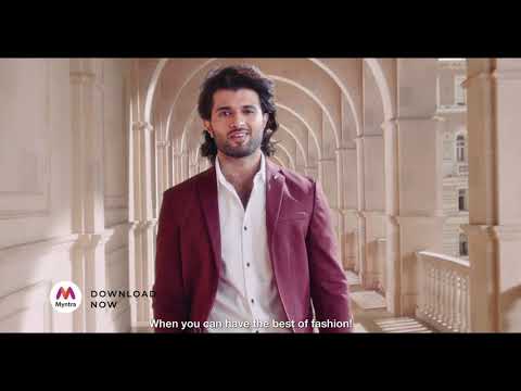 Myntra India’s Fashion Expert X Vijay Deverakonda