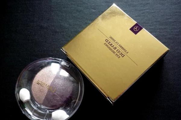 Lambre: Duo Baked eye shadows # D2. Baked eyeshadow and other makeup - review