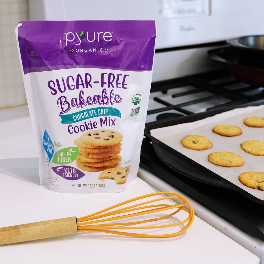 iHerb - Trying to make healthier choices when it comes to snacking? Let @pyureorganic help. Their organic and sugar-free chocolate chip mix gives you the little sweet you need without an overload of s...
