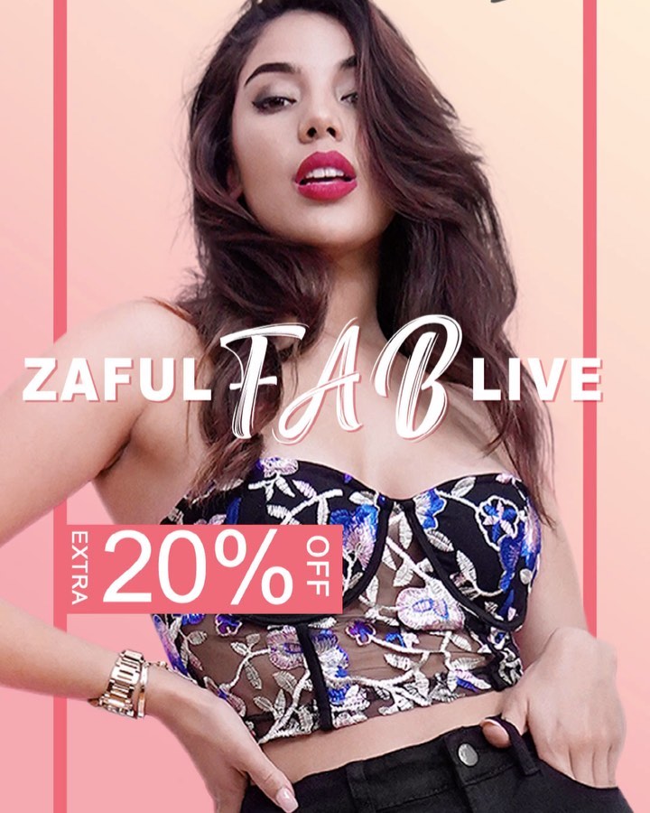 ZAFUL.com - 💋You SO Deserve 20% OFF SITEWIDE!💋
Using our exclusive promo code: FABZAFUL (24H valid)

Shop today's picks:
469333401
469029405
461850209
460879201

OR
On one click: 
https://bit.ly/2ZYcs...