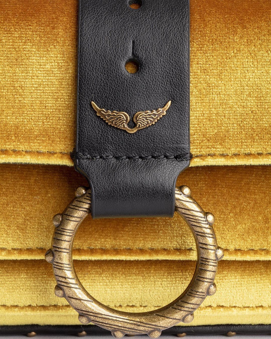 Zadig&Voltaire Officiel - Close-up on the velvet Kate wallet. #zvxkate #zadigetvoltaire #katemoss