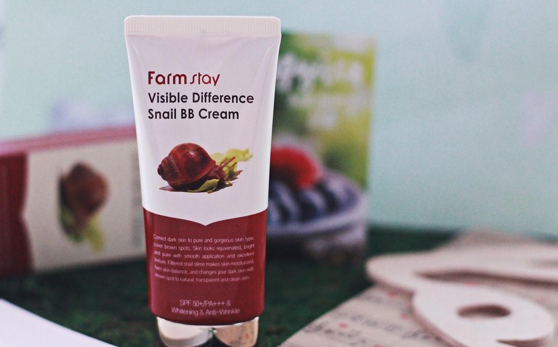 Farm stay bb. BB-крем с улиткой Farmstay visible difference Snail BB Cream SPF 40 pa++. Крем для лица Farmstay Snail visible. Farm stay Snail Repair BB Cream, 50мл. [Farm stay] Snail Repair BB Cream - 50g (spf50+ pa+++).