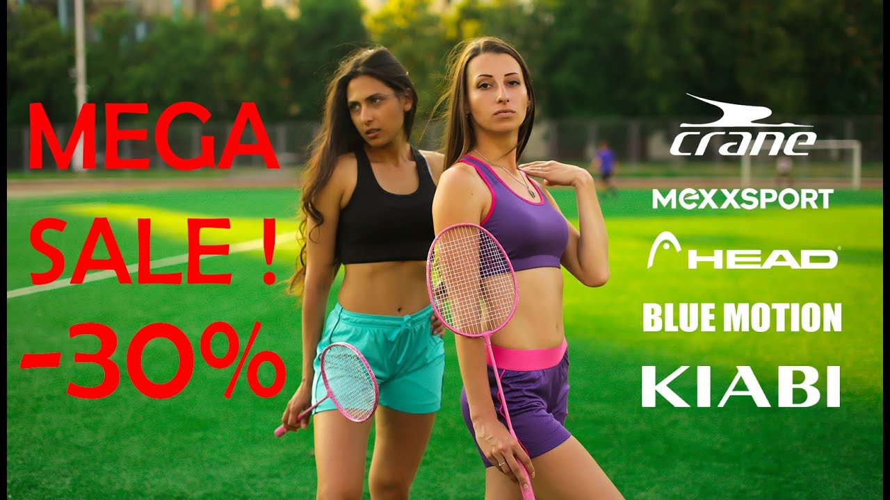 MEGA SALE! Презентация одежды CRANE, HEAD, BLUE MOTION, KIABI SPORT, MEXX SPORT