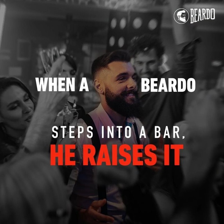 Beardo - Take things to the next level, just like that. ​

#JustABeardoThing #Beard #BeardedMen #Beardo