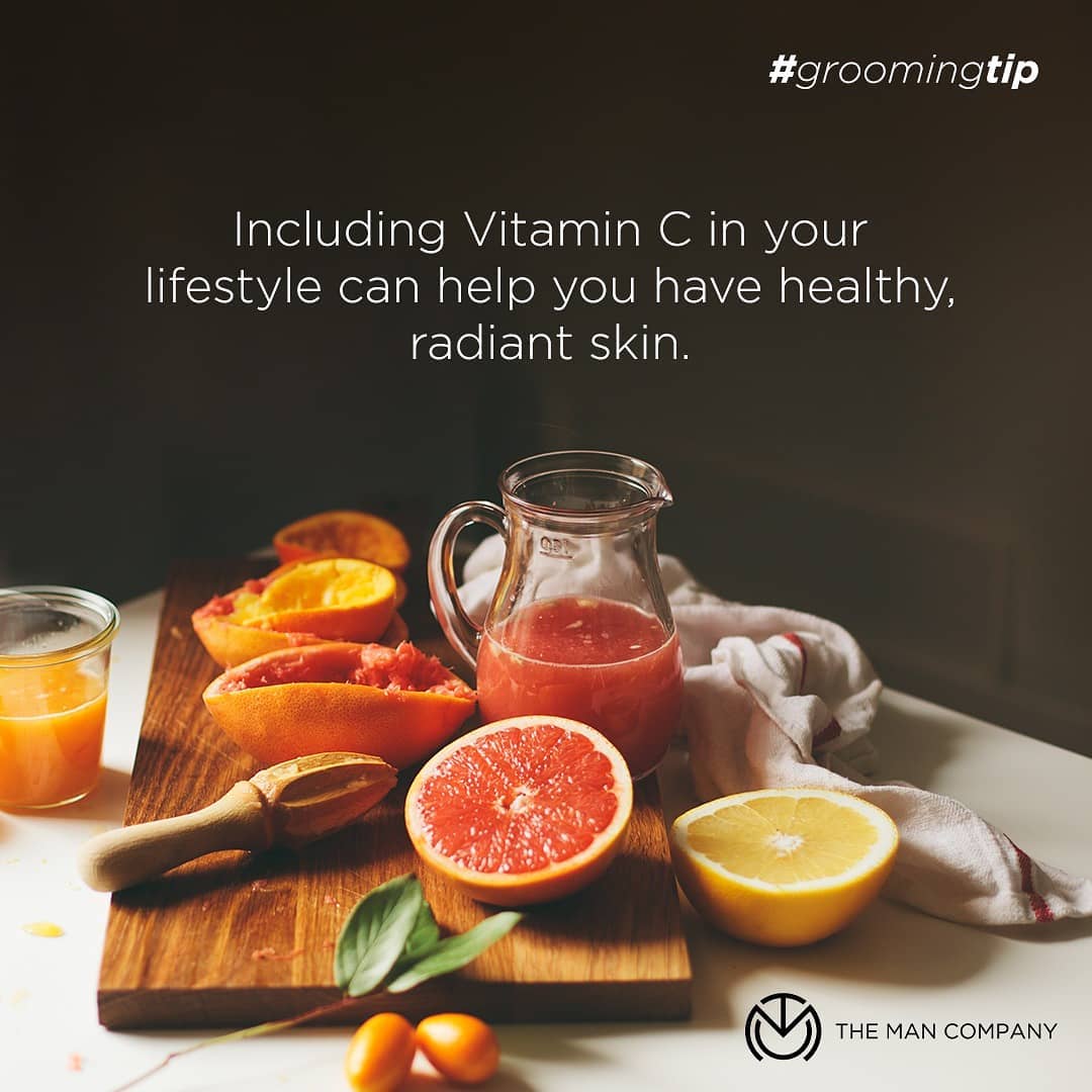 The Man Company - Vitamin C has earned a recent renown for its immunity-inducing properties. But that's not all. 

It is a super food with the potential of making your skin glow. Including Vitamin C i...
