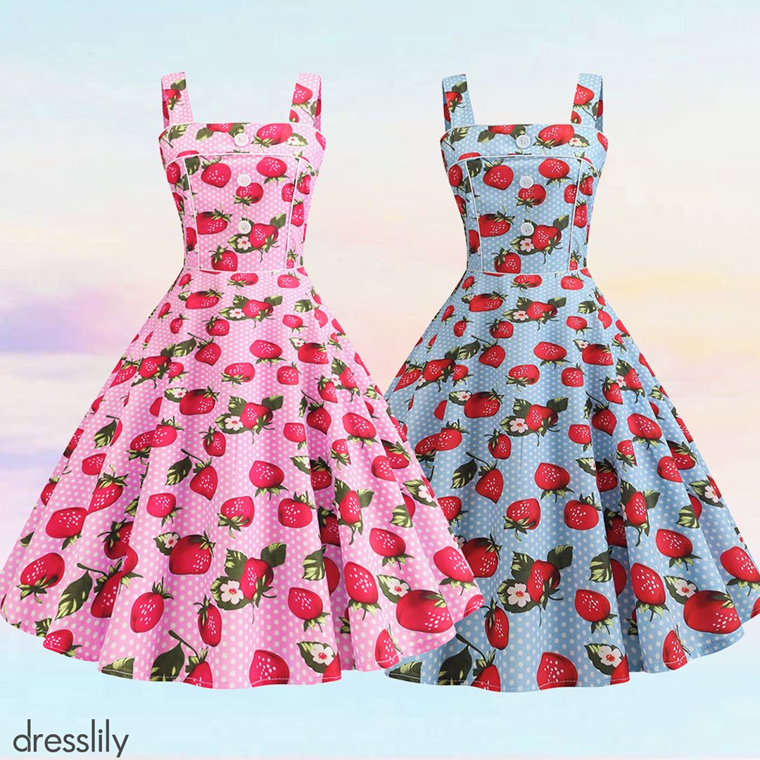 Dresslily - 🍓Strawberry dresses!!⁣
👉Search: "468376801"⁣
🔥CODE: MORE20 [Get 22% off]⁣
#Dresslily