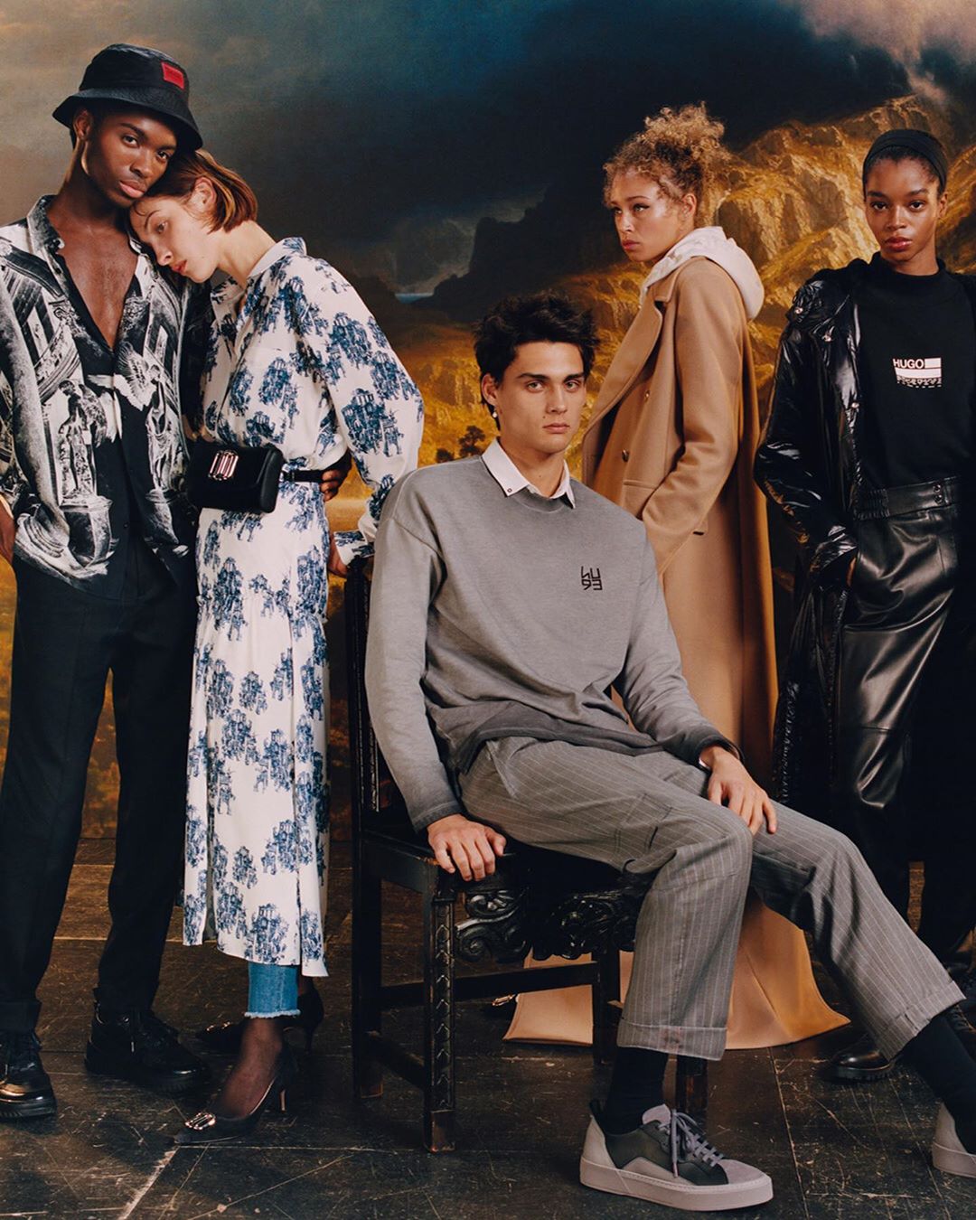 HUGO - For #Fall20, we continue to look back in order to move forward. This season, HUGO draws inspiration from the art and architecture of Berlin’s Museumsinsel, reimagining classic pieces with a sen...