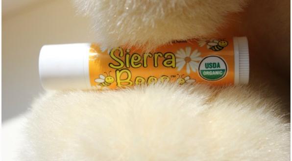 Бальзам для губ Sierra Bees Organic Honey Beeswax Lip Balm with Vitamin E фото