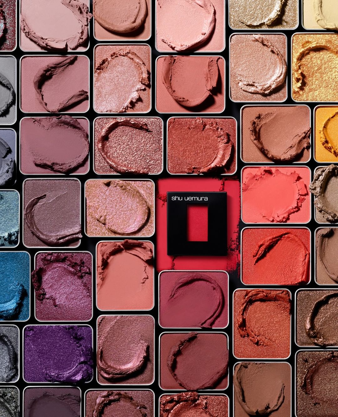 shu uemura - colors inspired by asian eyes.#shuuemura #shuartistry #pressedeyeshadow