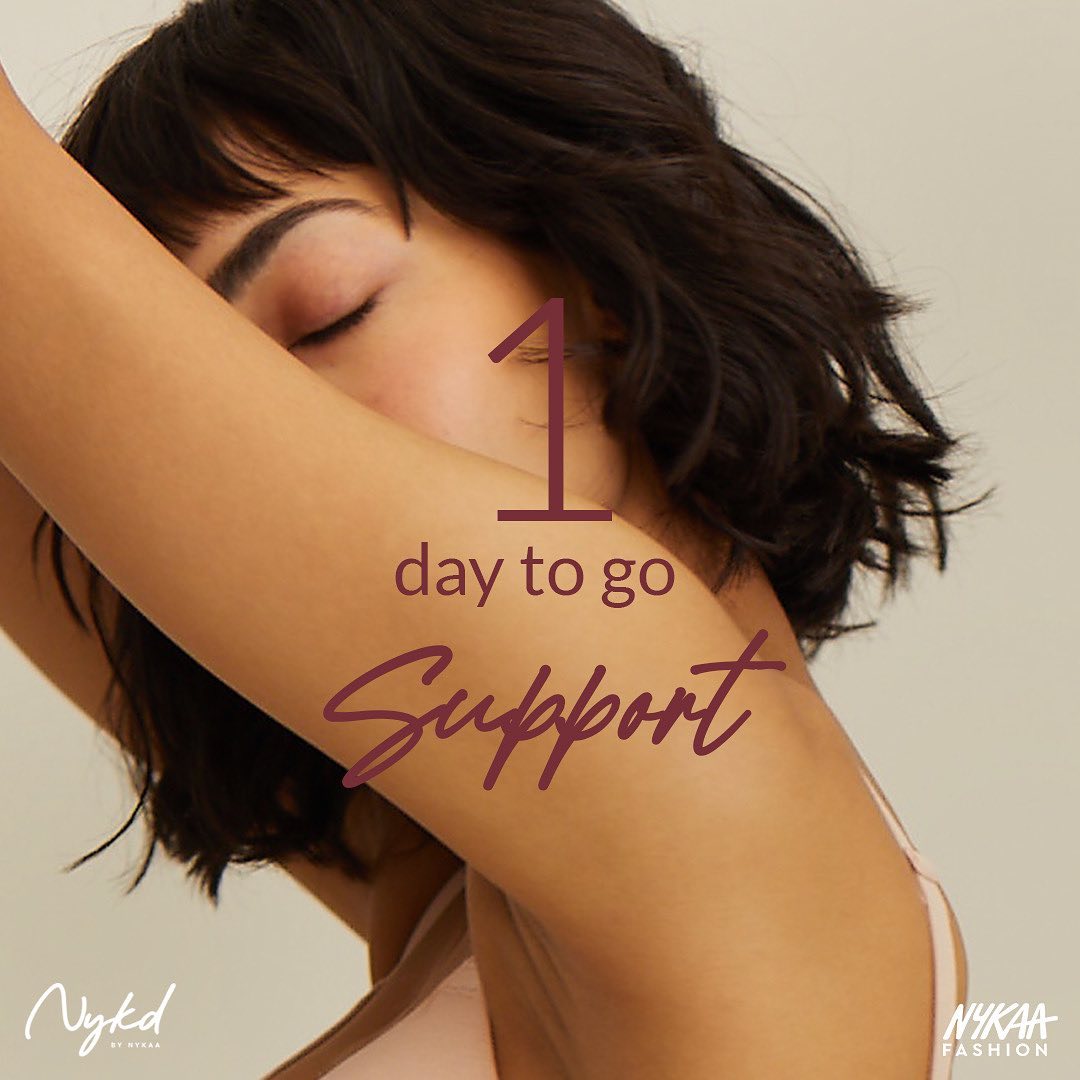 Nykaa Fashion - Only 1 day to go🤍Are you ready for the big reveal? Stay tuned
•
•
#Nykd #BeingNykd #JustBeNykd #KeepItReal #nykdbynykaafashion 
#nykaafashion #fashion #Instalove #Instagood #nykaafashi...