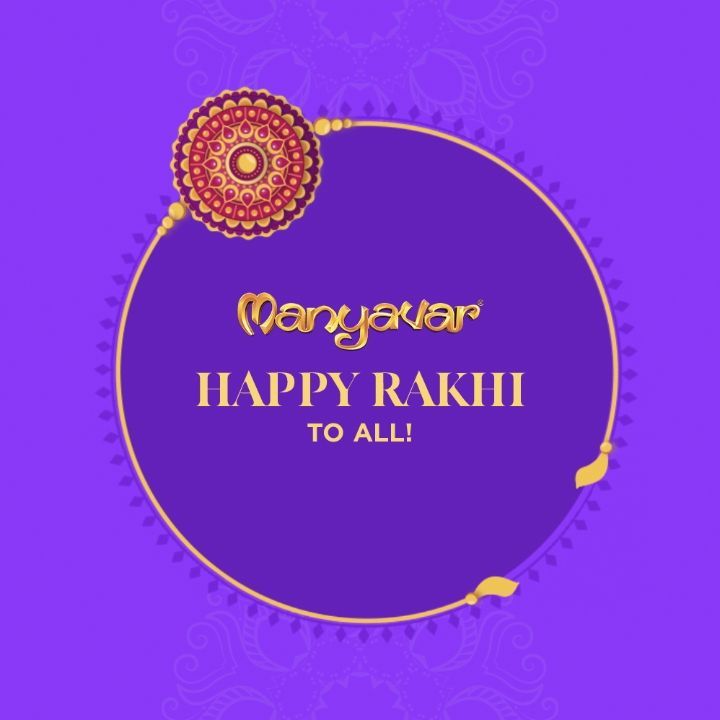 Manyavar - Celebrate the bond of love, togetherness and respect with your loving sister. Cherish this one of a kind relationship and make it extra special by showering her with lots of love. Happy rak...