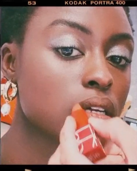 NARS Cosmetics - A day by the sea. Presenting @rixo #ss21 collection. “I was inspired by RIXO’s collection of mermaid prints and beach ready colours. For the skin I wanted to create that ‘day by the s...
