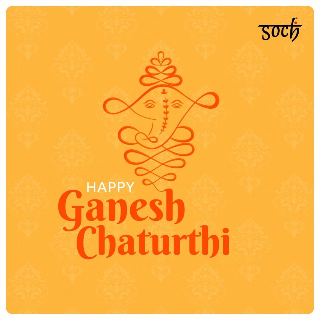 Soch - Soch wishes you a very happy Ganesh Chaturthi! 
May this festival bring you happiness, peace and joy! 

#Sochstories #Staysafe