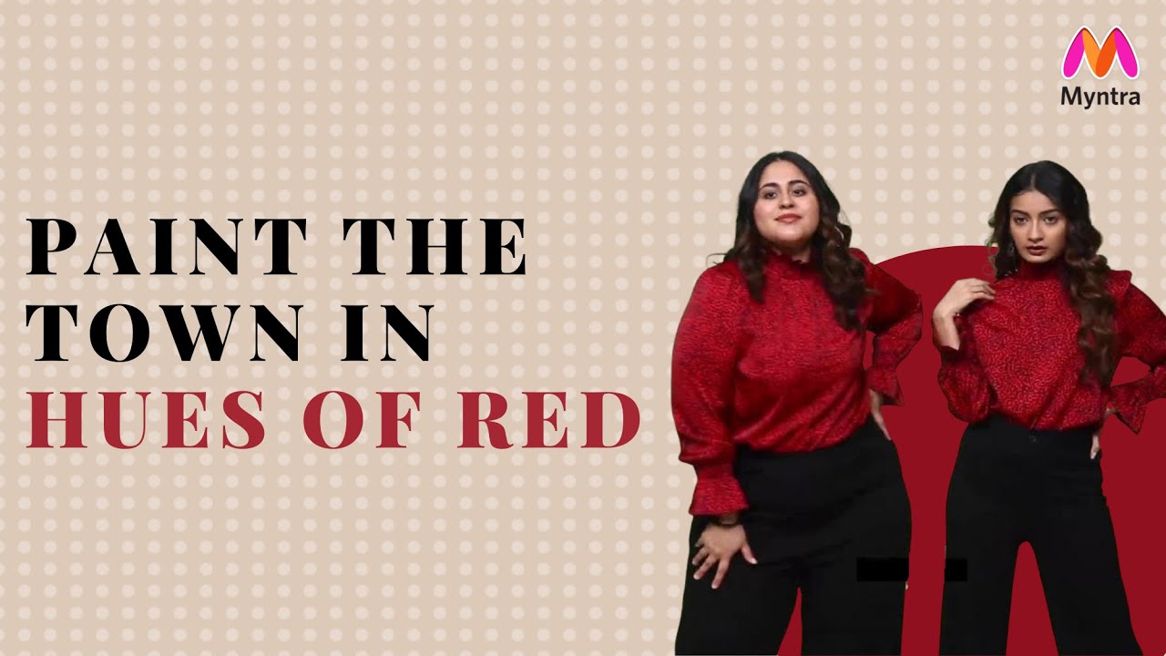 How To Wear and Style Red | Size No Bar | Myntra Studio