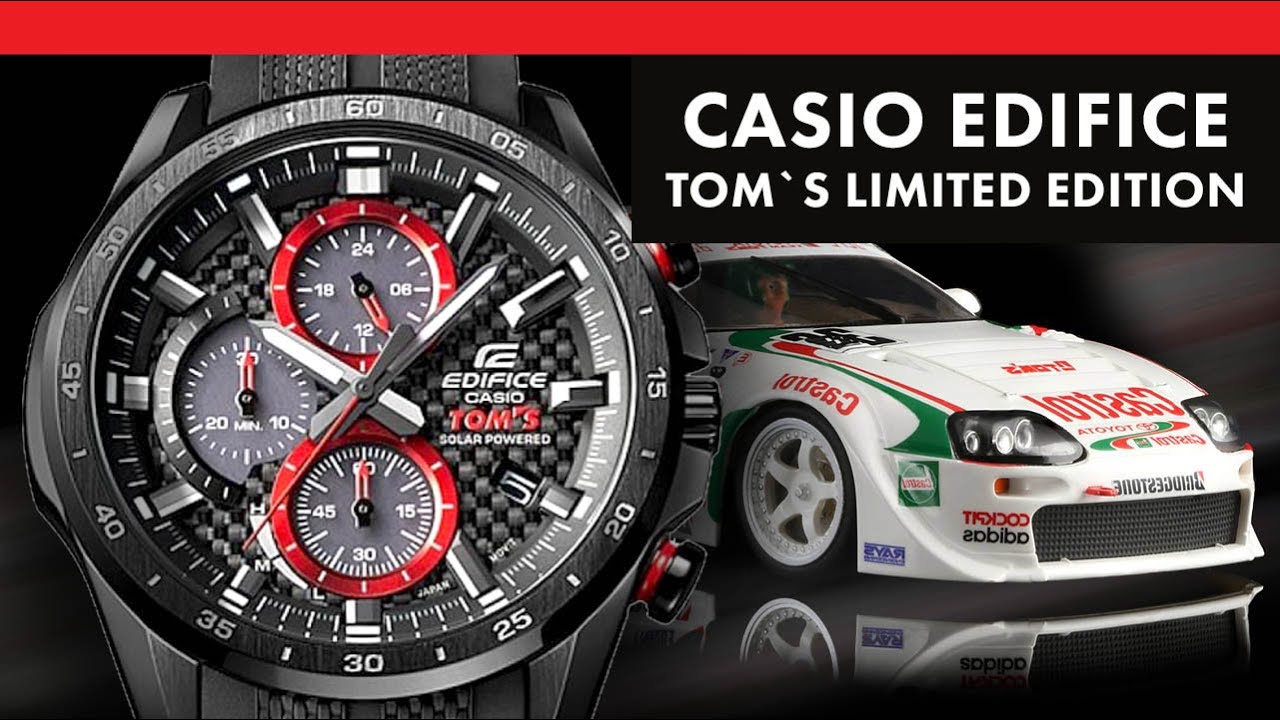 Casio Edifice EQS-900TMS-1AER - Tom`s limited edition