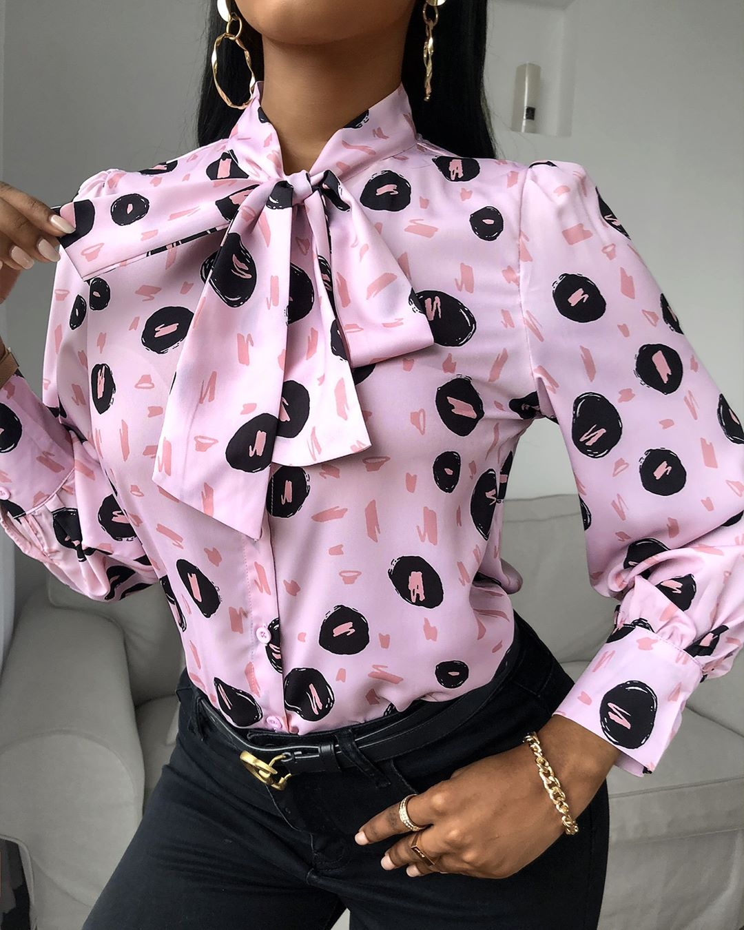 boutiquefeel_official - All Day, Everyday Blouses.⁠
Shop Iteam🔍: LD0389⁠
Shop:boutiquefeel.com⁠
⁠
 #fashion #ootd #style