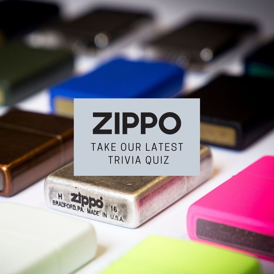 Zippo Manufacturing Company - Ready for some more Zippo trivia? The 10 questions in our latest quiz are a lot harder than the last time! Use the link in our bio to test your knowledge. #Zippo #MadeInU...