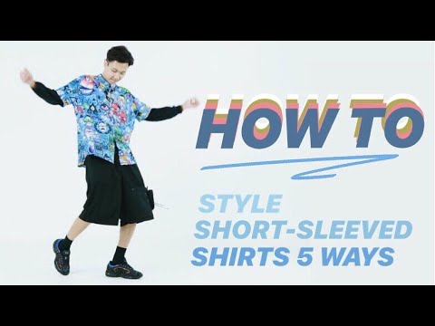 How To Style Short-Sleeved Shirts 5 Ways丨NEWCHIC MENSWEAR FASHION