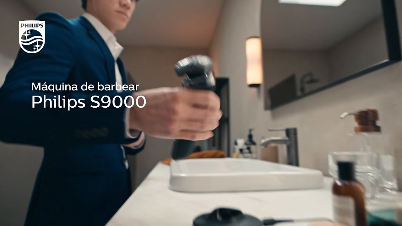 Máquina de barbear Philips S9000. Pronto para dar a cara.