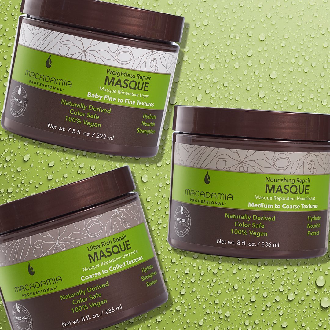 Macadamia Beauty - Fall is in the air!
Don’t let the cooler weather strip your hair of its moisture. Macadamia has a masque for every hair type. Which is your fave?!
#macadamiaprofessional #hairmask #...