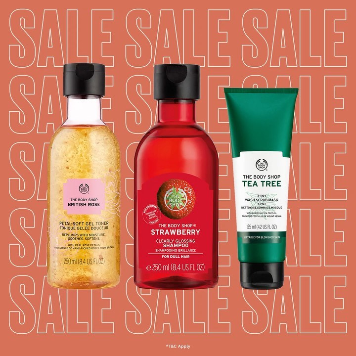 The Body Shop India - Stock up on your favorite cruelty free products at upto 50% OFF across the site, in-stores and on home delivery. Have you grabbed yours yet? T&C*Apply

#TBSInd #TheBodyShopIndia...