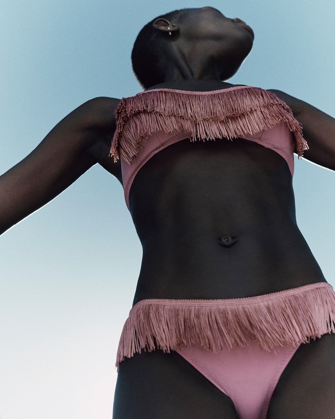 Stella McCartney - Making a splash wherever you find sunlit serenity, at home or on holiday, our Autumn Winter 2020 collection includes archive-inspired Fringes bikini tops and briefs made contemporar...