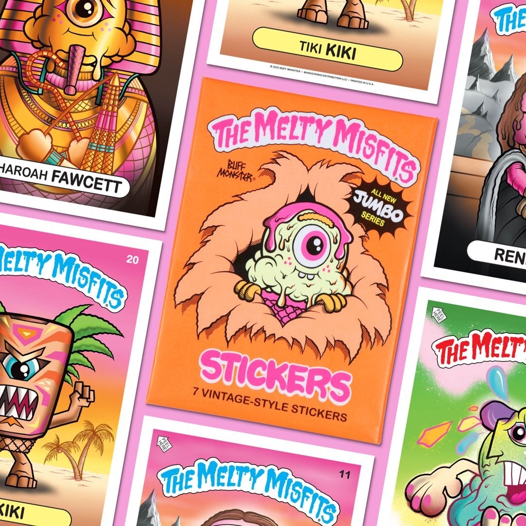 ebay.com - The FIRST EVER #MeltyMisfits jumbo cards are here.🍦🚨 Go bigger and brighter with @buffmonster. 💗🤩💗 Grab your set tomorrow at 10am, PT! #ebaystaysmelty #buffmonster #whodoyoucollect #thehobb...