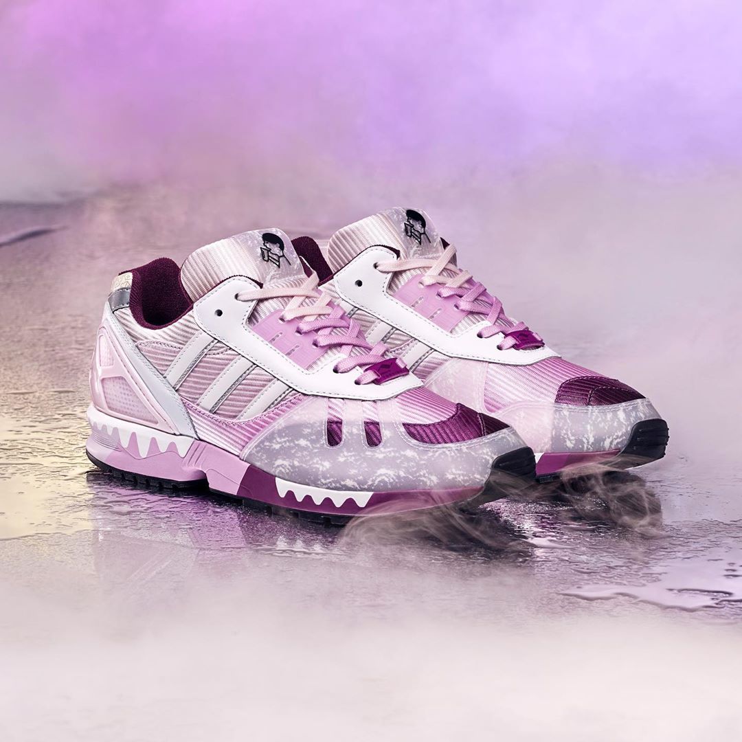 adidas Originals - HEYTEA, we collaborate with Shenzen-based tea company on ZX 7000 silhouette in ode of their iconic drinks. In a bold colorway and with HEYTEA graphics throughout, this release launc...