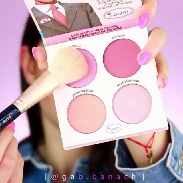 theBalm Cosmetics - @gab.banach This look is out of this 🌎!  #WillPowder #Bronzilla #MaryLouManizer
​
​Shop our new Clean Beauty & Green Packaging releases now, link in bio.
​​
