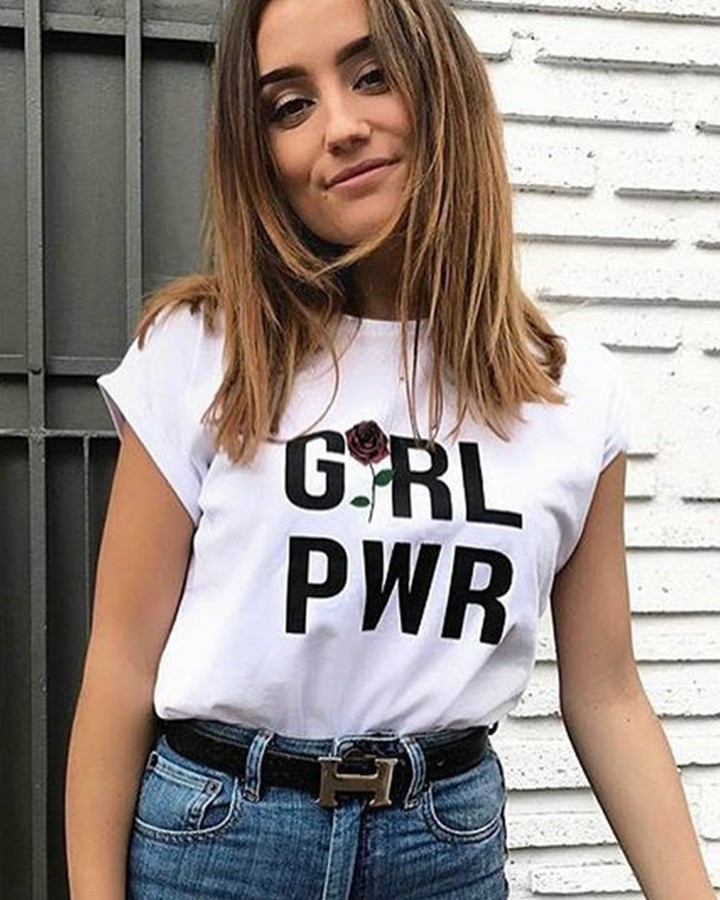 nova she - Bring back the "Girl Power". 💋
Shop the look here >> http://bit.ly/2y9UtBd
#fashion #tee #girlpower #novashe