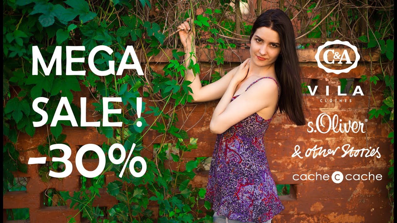 MEGA SALE! Презентация одежды & Other Stories, VILA, C&A, S.Oliver, CACHE CACHE