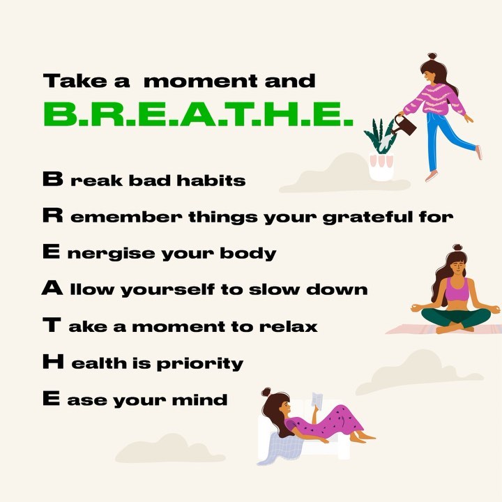 The Body Shop India - When you feel weighed down, or just not yourself, take a step back and BREATHE! Your mental health should always be your priority. This #MindfulnessMonday, take it easy. Let’s ta...