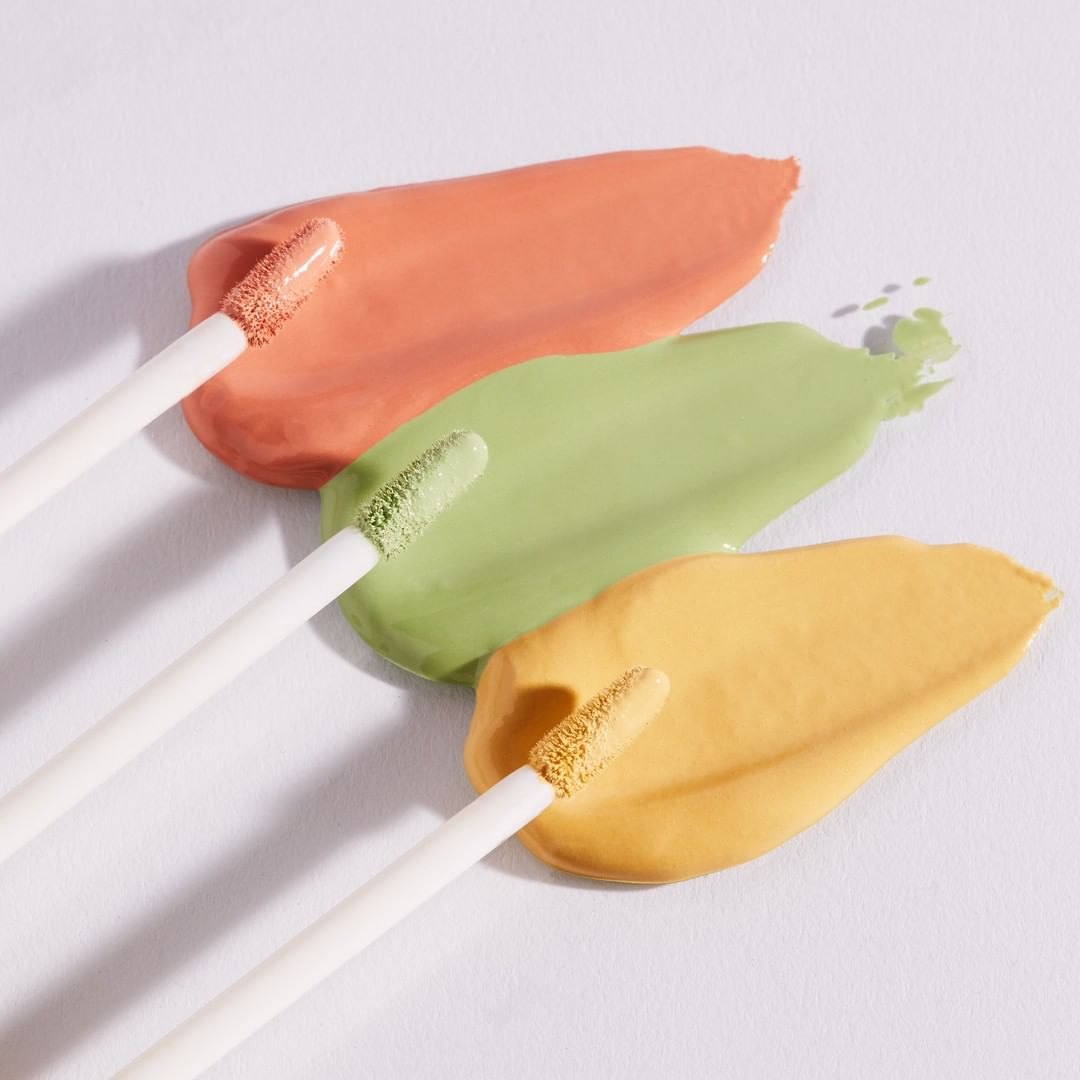 100% PURE - Don't worry, these three color correctors are ULTRA BLENDABLE. ✨👏 The 2nd Skin Color Correctors are made with hydrating olive squalane & #fruitpigments to banish redness, brighten your com...