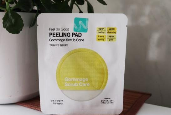 Спонж Scinic Feel So Good peeling pad фото
